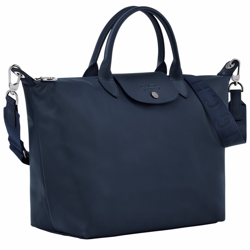 Longchamp Le Pliage Xtra L Torbica Moški Temno Modre Slovenija | 10201987556-