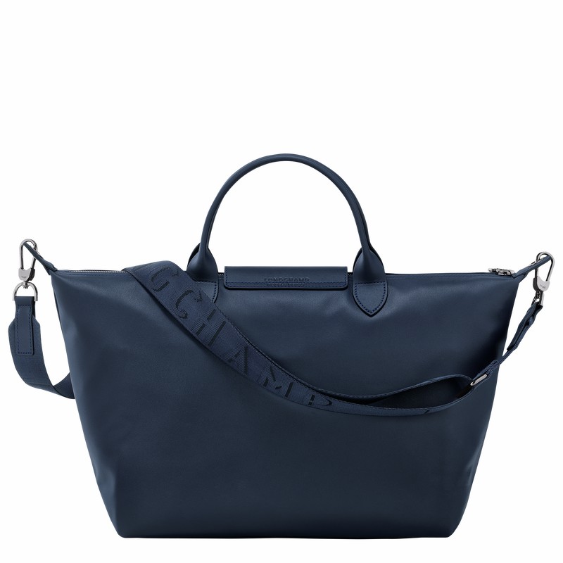 Longchamp Le Pliage Xtra L Torbica Moški Temno Modre Slovenija | 10201987556-