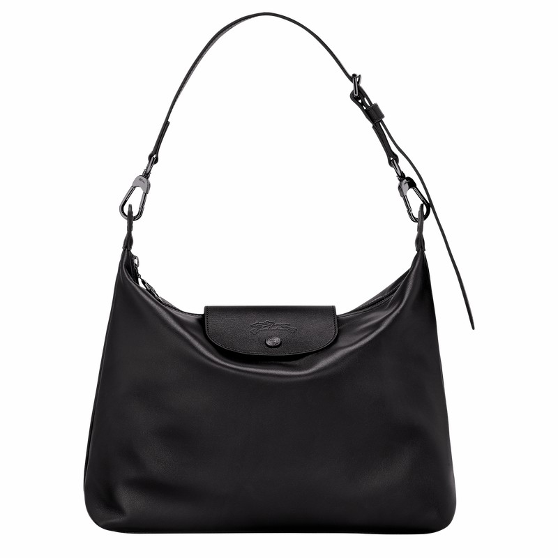 Longchamp Le Pliage Xtra M Hobo Torba Ženski Črne Slovenija | 10189987001