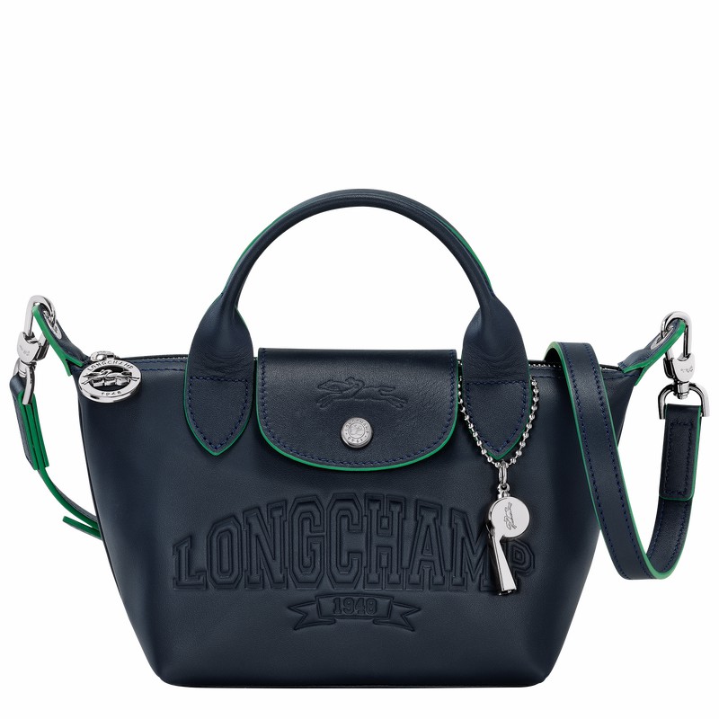 Longchamp Le Pliage Xtra XS Torbica Ženski Temno Modre Slovenija | L1500HEY556