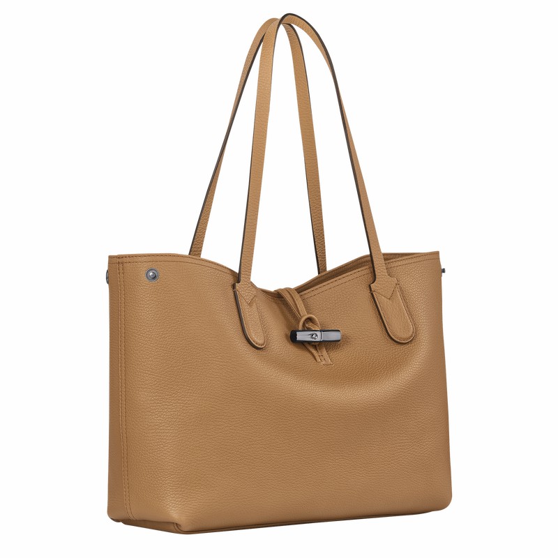 Longchamp Le Roseau Essential L Torba Tote Ženski Kaki Slovenija | L2686968026