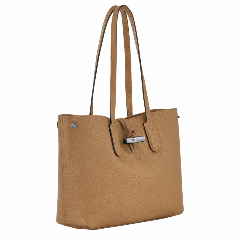 Longchamp Le Roseau Essential M Torba Tote Ženski Kaki Slovenija | 10183968026