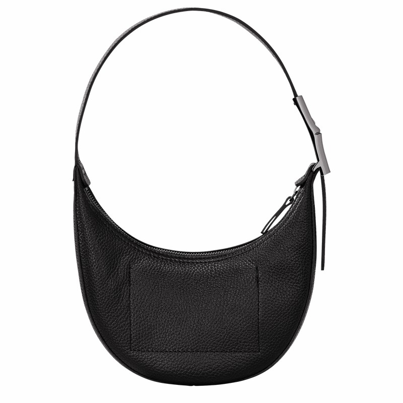 Longchamp Le Roseau Essential S Hobo Torba Ženski Črne Slovenija | 10217968001