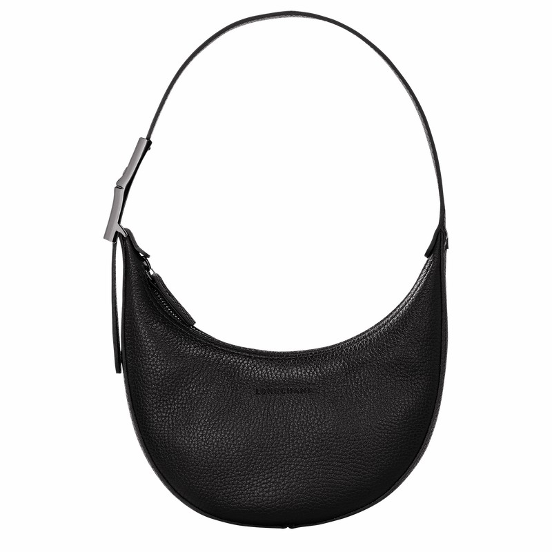 Longchamp Le Roseau Essential S Hobo Torba Ženski Črne Slovenija | 10217968001