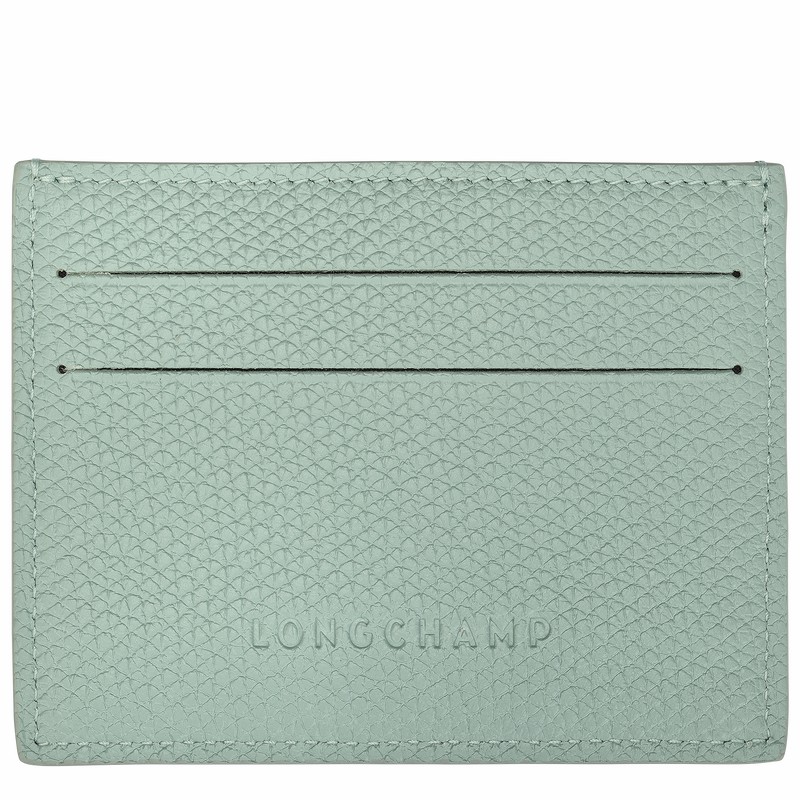 Longchamp Le Roseau Etui za Kartice Ženski Celadon Slovenija | L3218HFP282