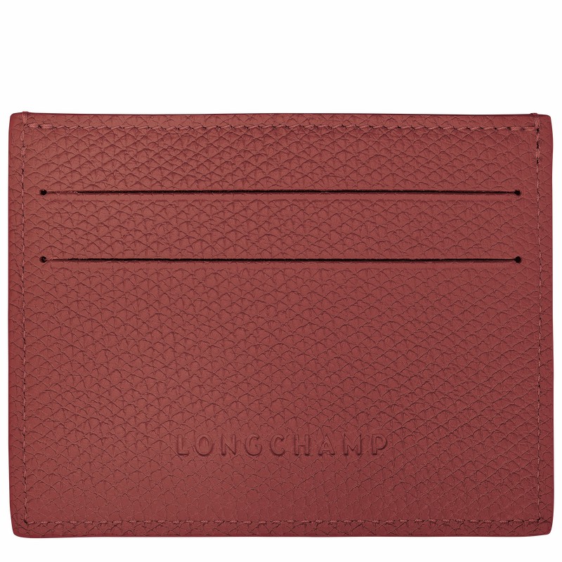 Longchamp Le Roseau Etui za Kartice Ženski Rjave Slovenija | L3218HFP404