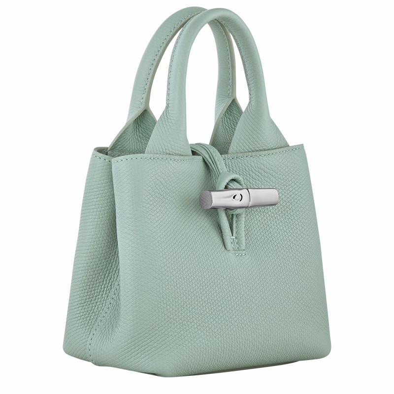 Longchamp Le Roseau XS Torbica Ženski Celadon Slovenija | 10278HFP282