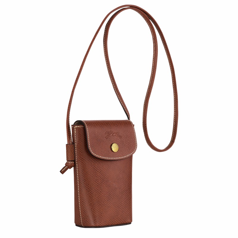 Longchamp ÉPURE Ovitek Ženski Rjave Slovenija | 34193HYZ035