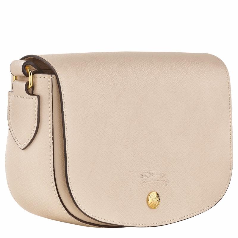 Longchamp ÉPURE S Torba Crossbody Ženski Bele Slovenija | 10253HYZ555