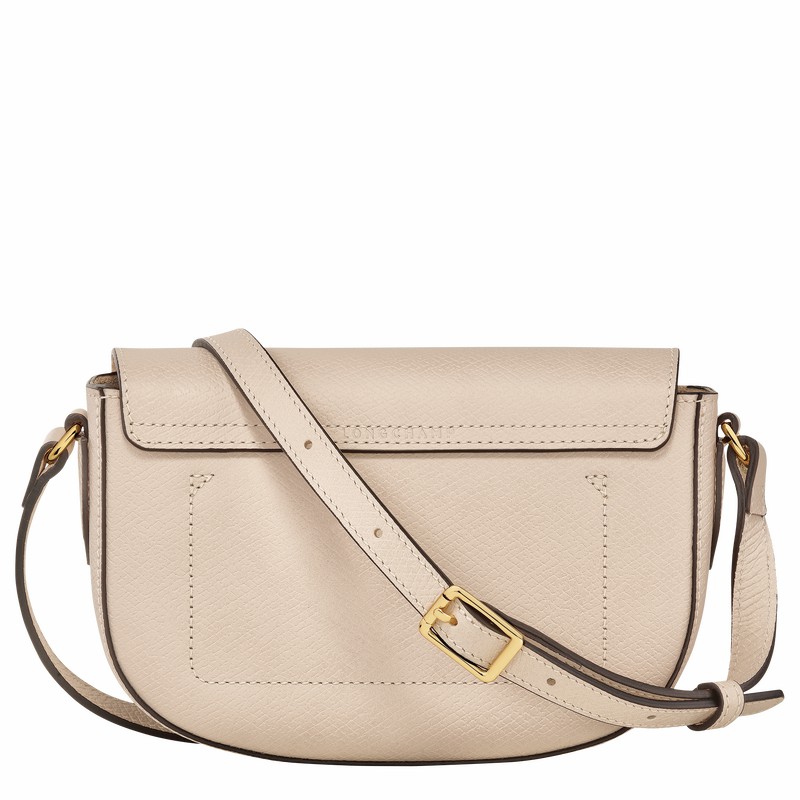 Longchamp ÉPURE S Torba Crossbody Ženski Bele Slovenija | 10253HYZ555