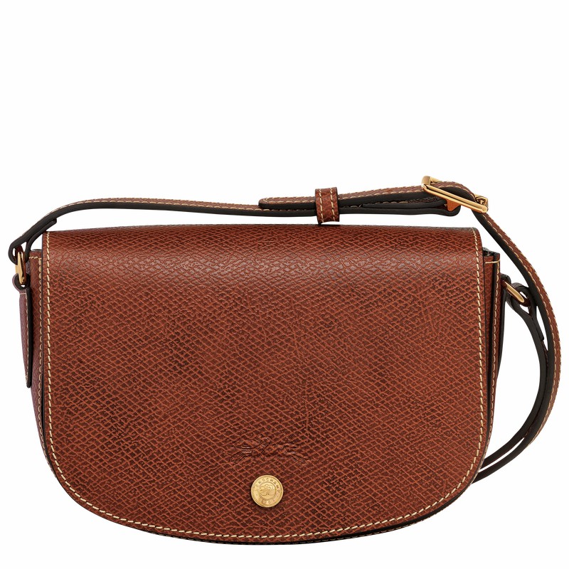 Longchamp ÉPURE S Torba Crossbody Ženski Rjave Slovenija | 10253HYZ035