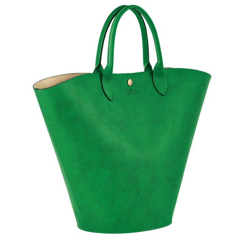 Longchamp ÉPURE XL Torba Tote Ženski Zelene Slovenija | 10260HYZ129