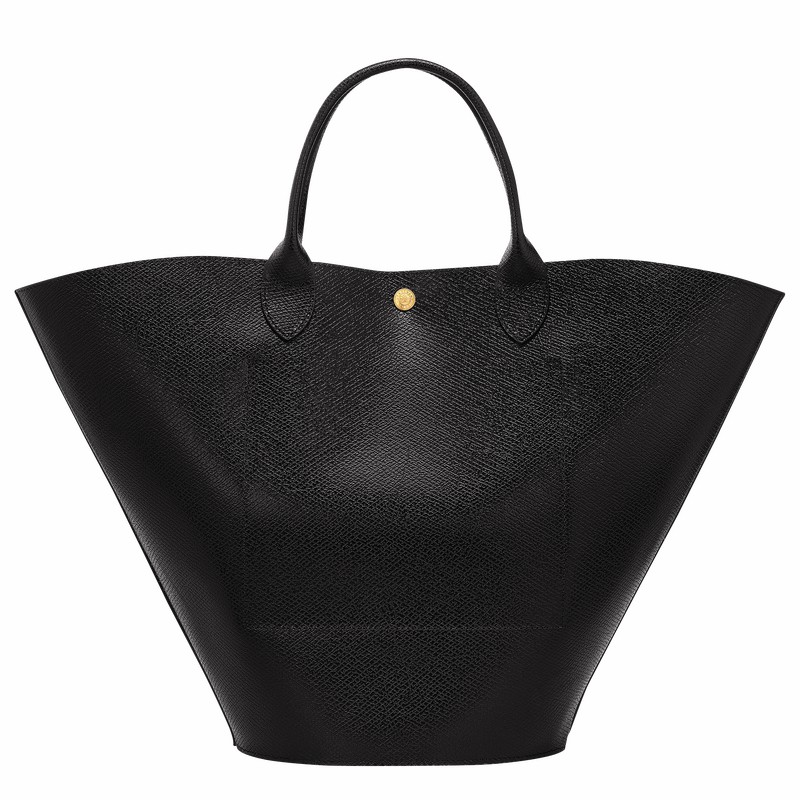 Longchamp ÉPURE XL Torba Tote Ženski Črne Slovenija | 10260HYZ001