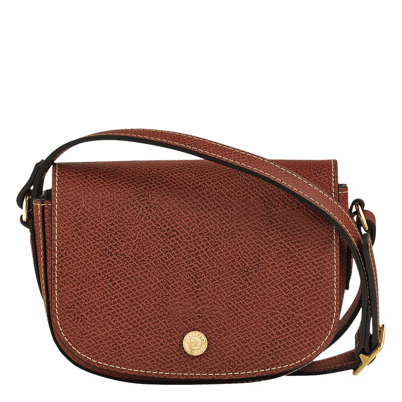 Longchamp ÉPURE XS Torba Crossbody Ženski Rjave Slovenija | 10165HYZ035