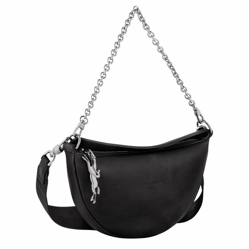 Longchamp Smile S Torba Crossbody Ženski Črne Slovenija | 10224HDS001