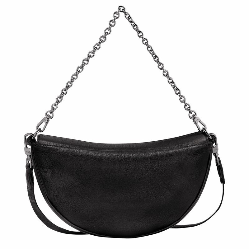 Longchamp Smile S Torba Crossbody Ženski Črne Slovenija | 10224HDS001