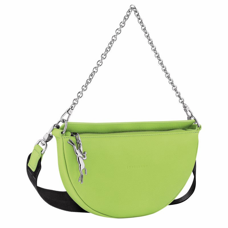 Longchamp Smile S Torba Crossbody Ženski Zelene Slovenija | 10224HDS355