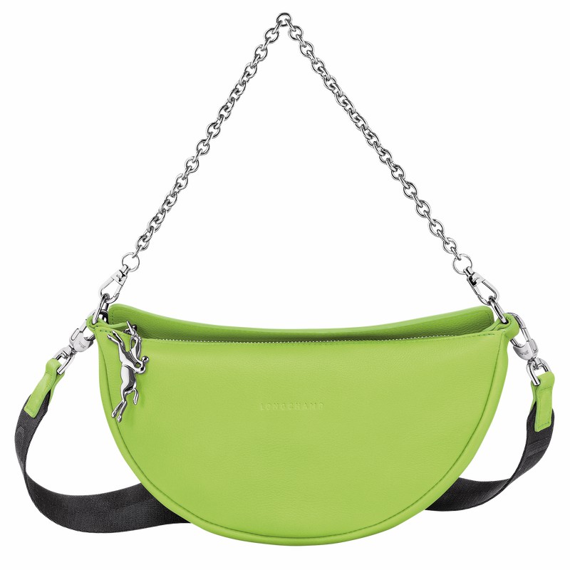 Longchamp Smile S Torba Crossbody Ženski Zelene Slovenija | 10224HDS355