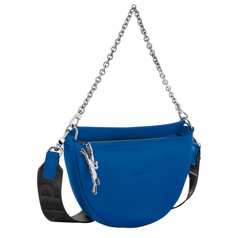 Longchamp Smile S Torba Crossbody Ženski Modre Slovenija | 10224HDSI17