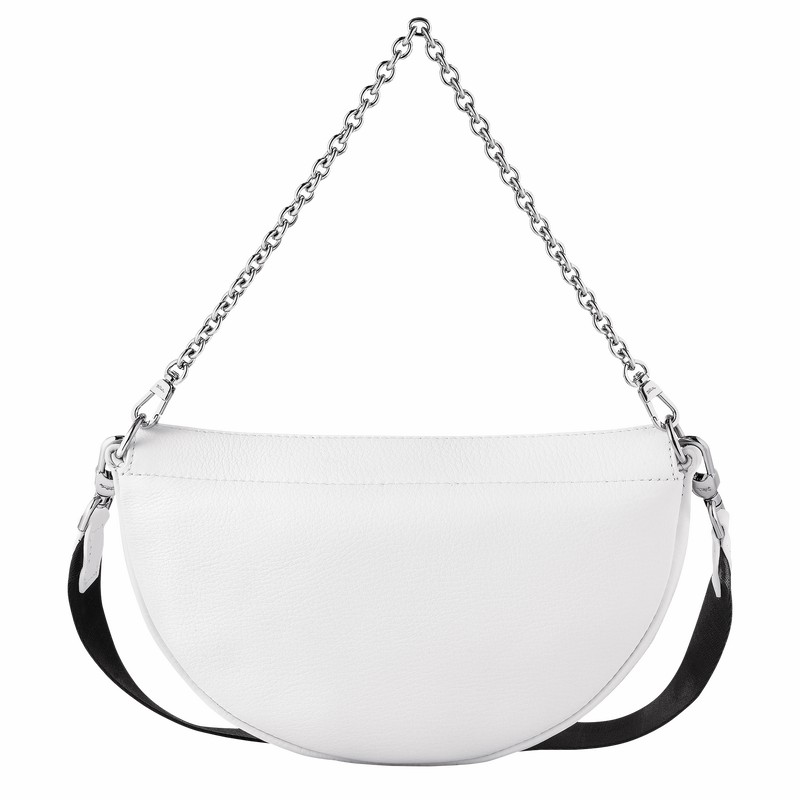 Longchamp Smile S Torba Crossbody Ženski Bele Slovenija | 10224HDS007