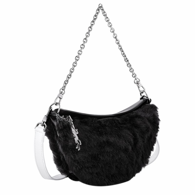 Longchamp Smile S Torba Crossbody Ženski Črne Slovenija | 10224HFB001