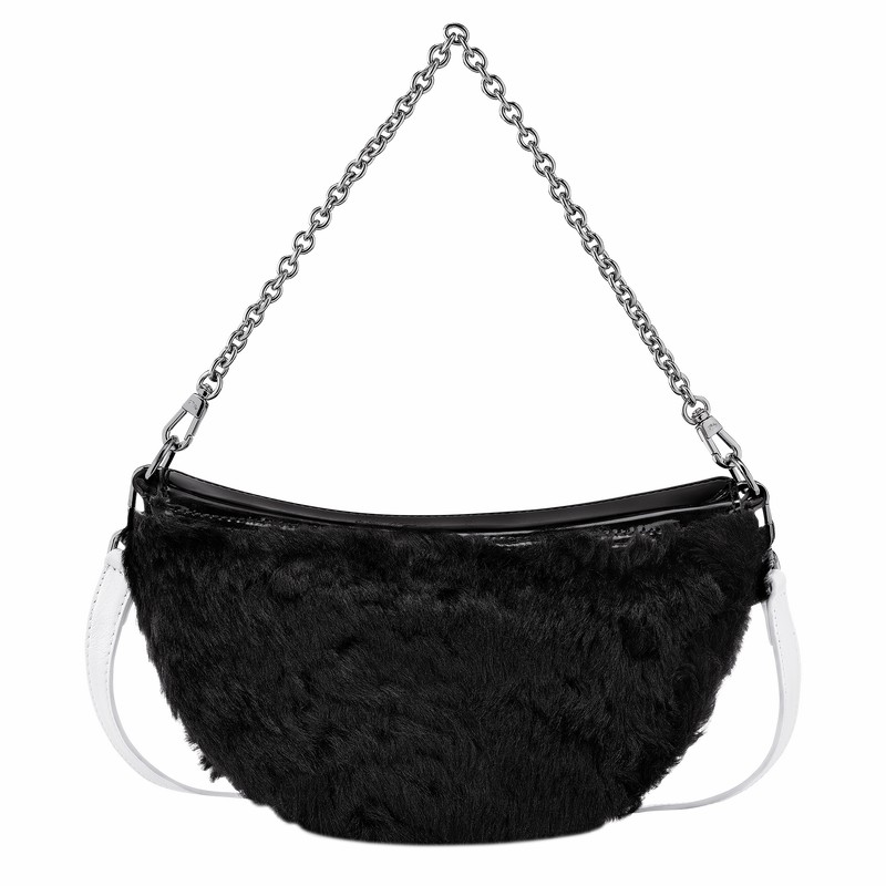 Longchamp Smile S Torba Crossbody Ženski Črne Slovenija | 10224HFB001