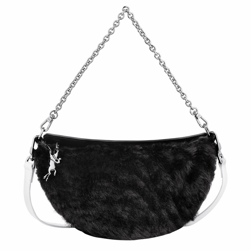 Longchamp Smile S Torba Crossbody Ženski Črne Slovenija | 10224HFB001